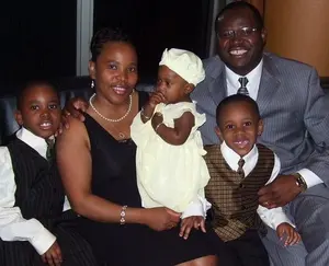 Family Dressed Up on Carnival Glory