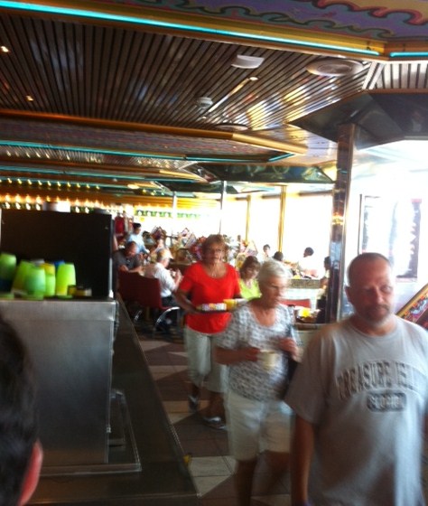 Carnival Destiny Dining Options