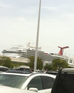 Carnival Destiny in Miami Port