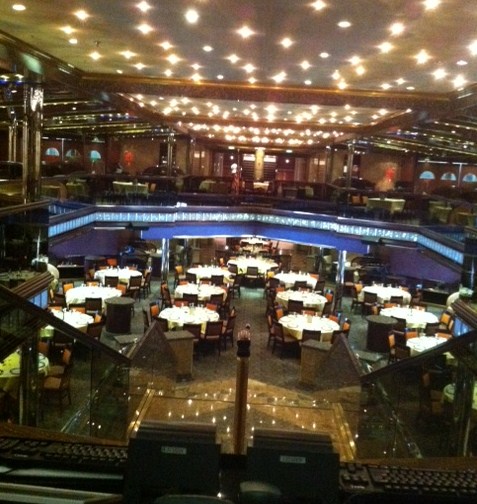 Carnival Destiny Universe Dining Room