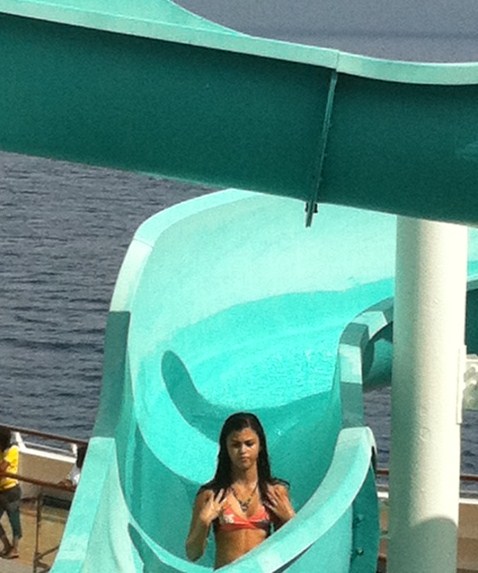 Carnival Destiny Giant Slide