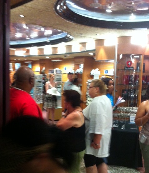Carnival Destiny Shops