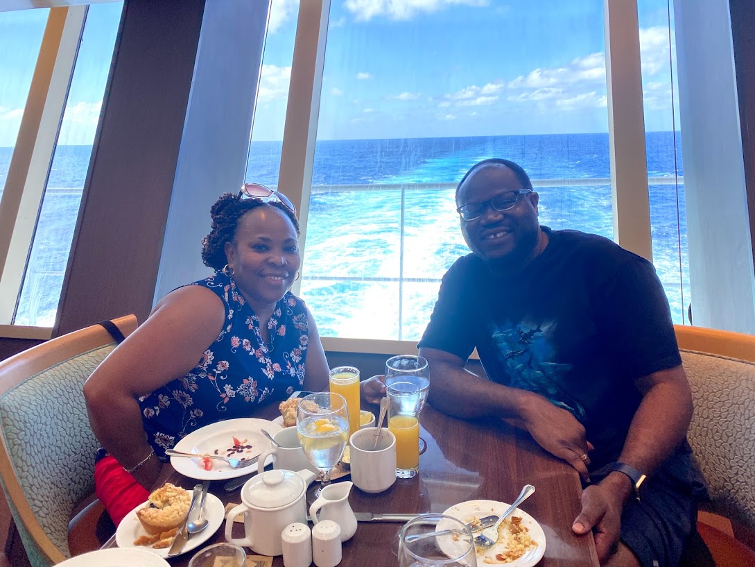 Breakfast at sea Breakfast at sea